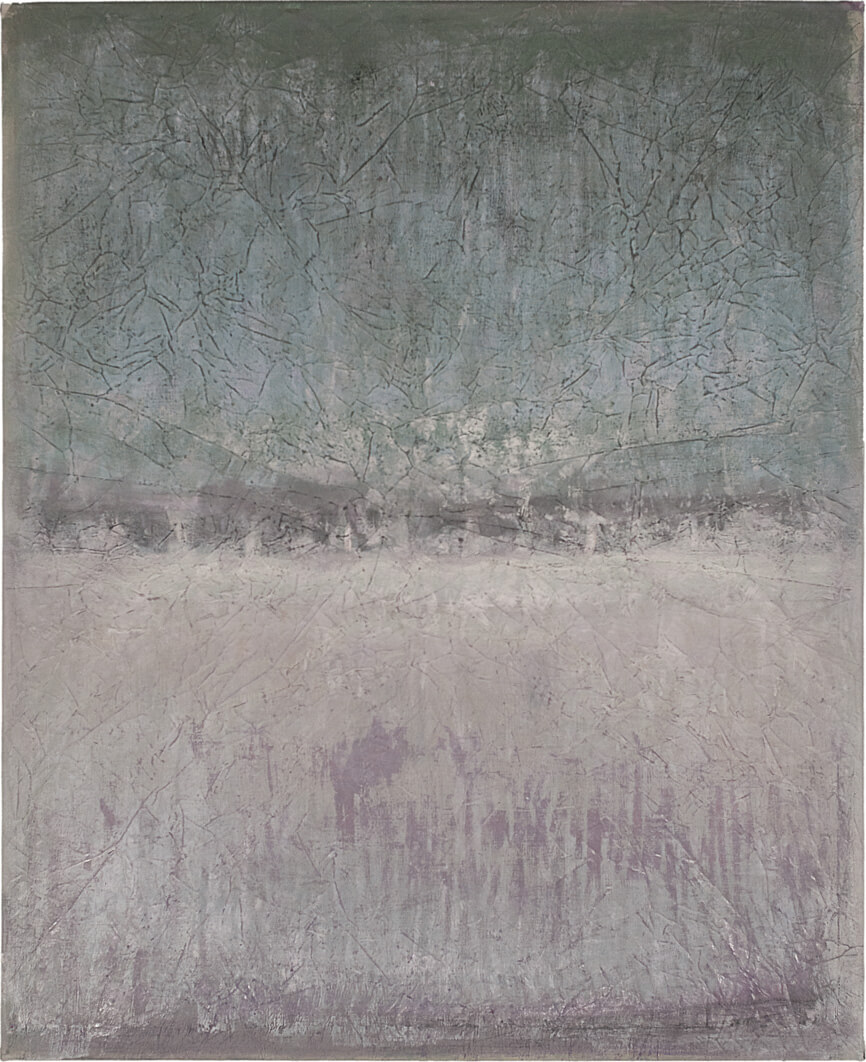 Horizont / 2006, oil on canvas, 218 x 118 cm