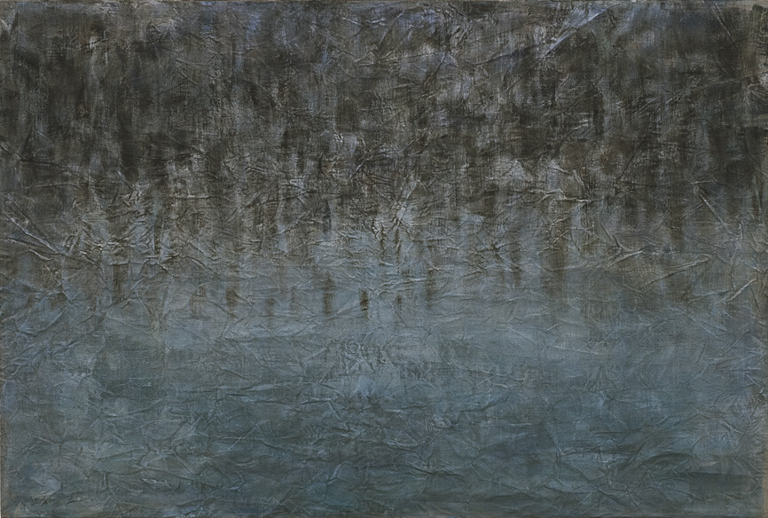 Prehod / 2007, oil on canvas, 160 x 240 cm